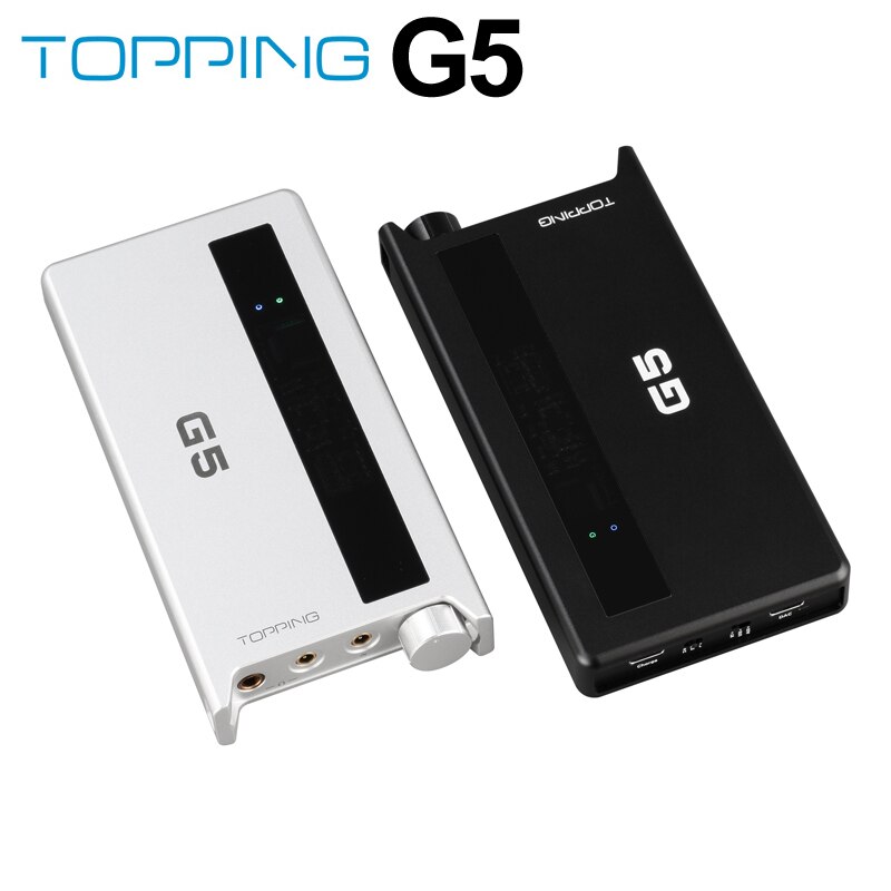 TOPPING G5 Hi-res Portable DAC&Headphone Amplifi..